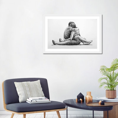 Hug par Ben Heine-impression de dessin