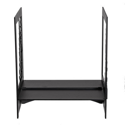 STEEL FIREPLACE LOG BASKET 