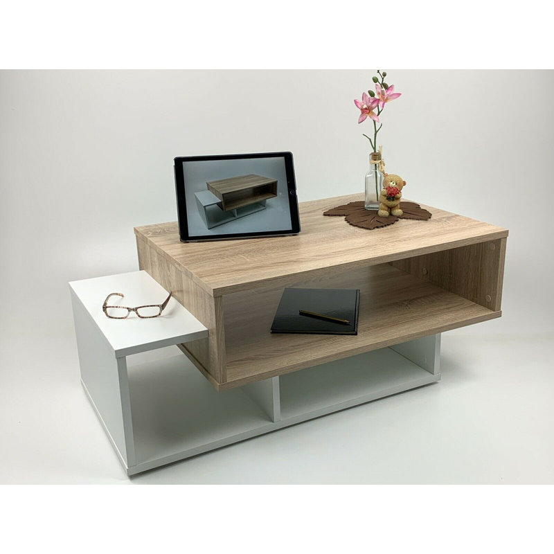 Coffee table with storage space