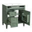 Meuble-lavabo de 30 po avec lavabo supérieur-108801231