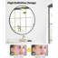 Miroir mural rond en aluminium Bhage-700927896-747923988