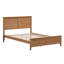 Modern Solid Wood Full Size Platform Bed with Sturdy Wooden Slats Support - No Box Spring Needed, Seadrift