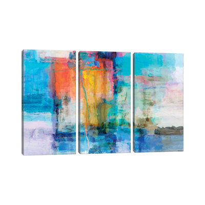 Eclipse I - Canvas Wall Art Set - Wrapped Canvas (Set of 3)