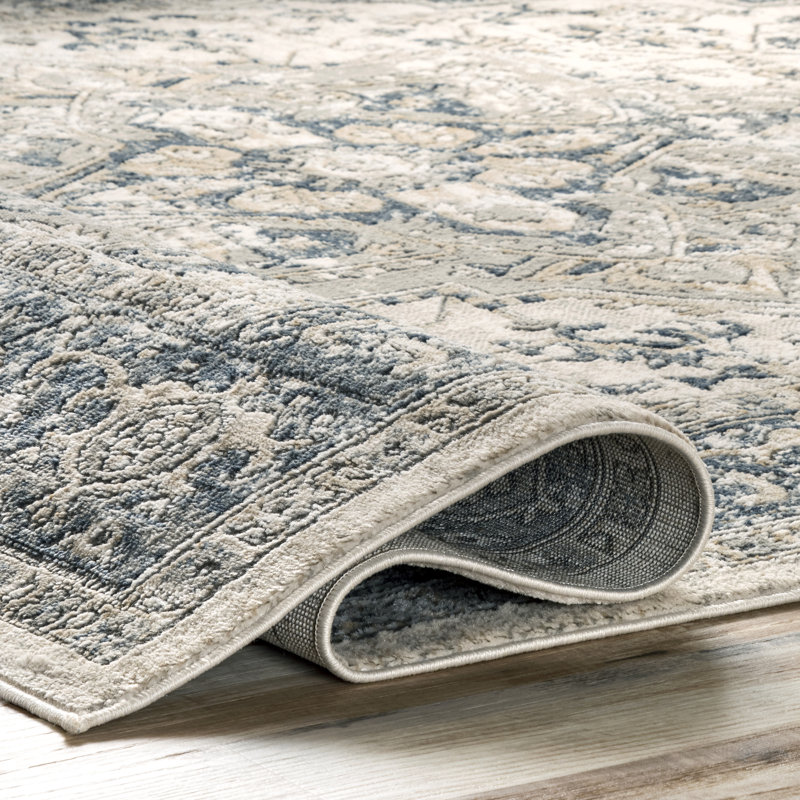 Darcie Traditional Medallion Area Rug, Rectangle 4' x 6'
