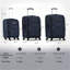Ensemble de 3 valises extensibles Softside Valise-126941756