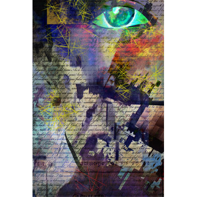 Dreams In Lines - Wrapped Canvas Print