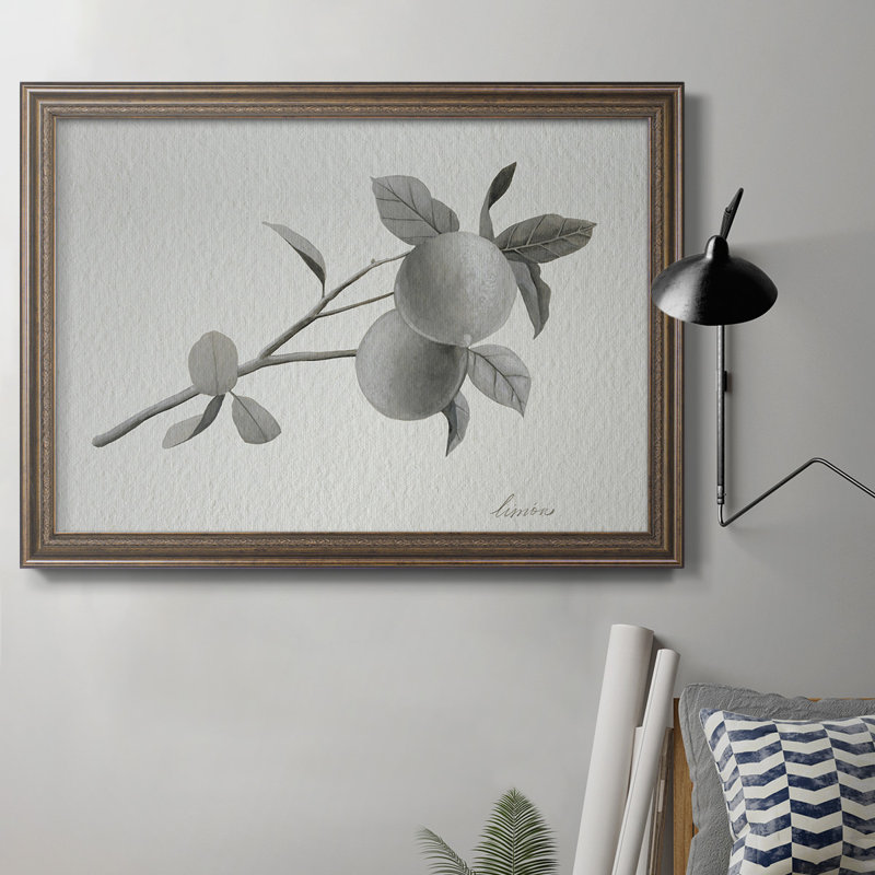 Toile encadrée de qualité supérieure Limonero II - prête à être accrochée, H 16 po x l 20 po x P 2,5 po