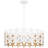 Rennane 4-Light Matte White Pendant Light