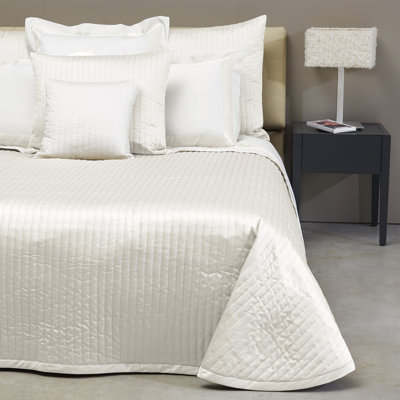 Siena Channel Sateen Coverlet