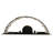 Jaiya Steel Flush Mounted Sconce