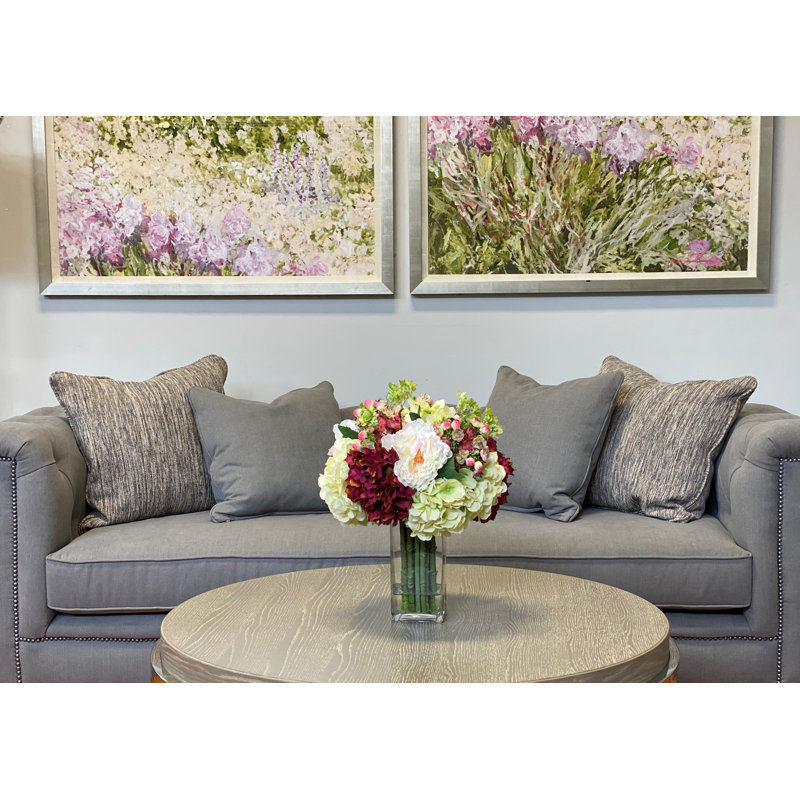 Polysilk Arrangement in Vase