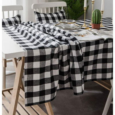 Radu Buffalo Checkered Tablecloth