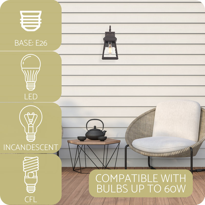 Delwood Steel Wall Light