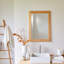 Bahya Rectangle Solid Wood Mirror-823550359
