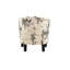 Chaise d'appoint et repose-pieds