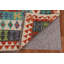 Tapis oriental à motif géométrique Kilim All-Over 7 x 10