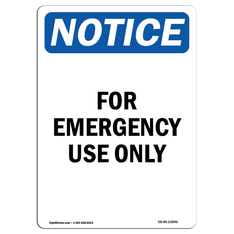 Heavy Duty Sign