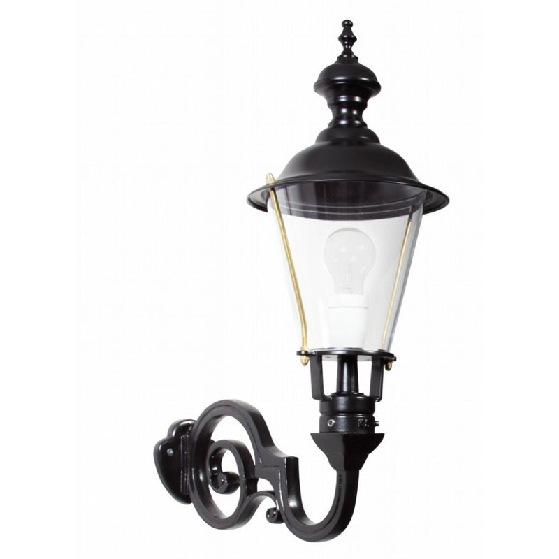 Bichir 45cm H Outdoor Wall Lantern, Green/Copper