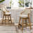 Akershus Swivel Stool-1201791699-1201791700