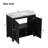 36" Bathroom Vanity with Ceramic Sink and Ample Storage Cabinet-1042989624