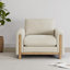 Fauteuil rembourré 43,3 po Adika-116367188