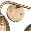 Meuble-lavabo 2 lumières Lesniak en laiton moderne-272756329