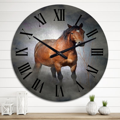 Horloge murale surdimensionnée