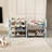 Blue Storage With 12 Bins And Shelf, Ideal For Bedroom, Easy To Clean Safe Storage, Bins, Space - Saving, User