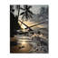 Photo de plage Tropical Escape IV - Horloge murale nautique et de plage surdimensionnée-99629587