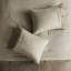 Couette 7 pièces en suédine beige pour lit king size - Draps de lit de style chalet