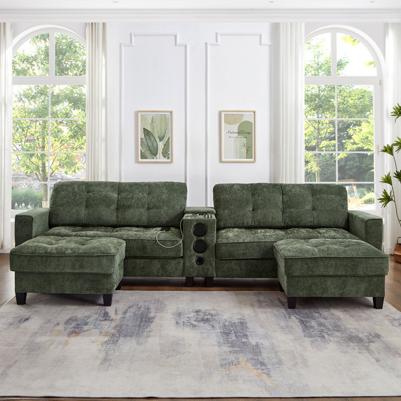 Canapé modulaire Modern, Vert