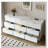 63" Large Deep Chest of Drawers
