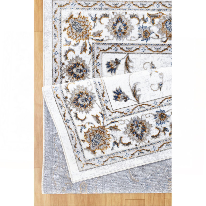 Tapis multicolore, Rectangle 7 pi 10 po x 9 pi 10 po