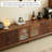 Retro high-end design solid wood TV cabinet