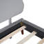 Grand lit plateforme tapissier avec tête de lit en forme de mouton-744534271-744534270