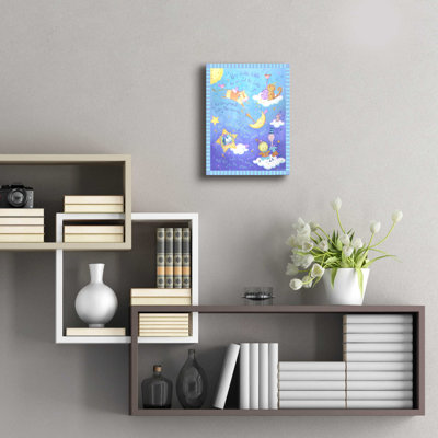 Trinx 'Rhyme 3 Fiddle 2' by Viv Eisner, Acrylic Glass Wall Art