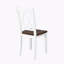 Ensemble de table de cuisine en bois 6 pièces Amaury