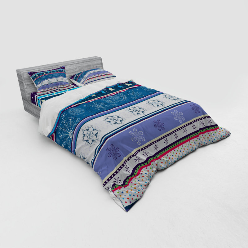 Traditional Polyester Duvet Cover, Queen Duvet Cover + 3 Additional Pieces