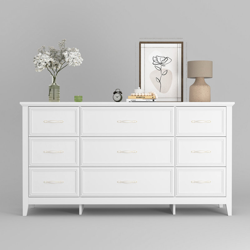 Commode 9 tiroirs 59 po