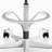 HAG Capisco Puls Adjustable Sit to Stand Desk Chair with Full Cushion and Footring-128870318-128870319-128870323