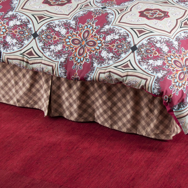 Farmhouse Ruffled Bed Skirt, King