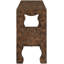 Vassa Burl Veneer Console Table-383920539