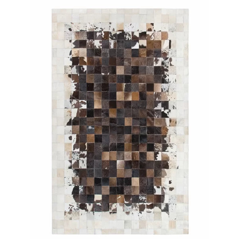 Esther Geometric Hand Woven Area Rug, Rectangle: 140 x 200cm