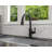 Pull Down Single Handle Kitchen Faucet-90212886