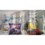 Carreaux hexagonaux brun crème - Coussin lombaire moderne