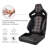 Inbox Zero Reclining Ergonomic PC & Racing Game Chair in Black