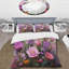 Ensemble de housse de couette rose et mauve-101241658