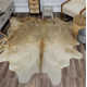 Charlize Hand Curated Cowhide Contemporary Pearlish Beige 19 Area Rug
