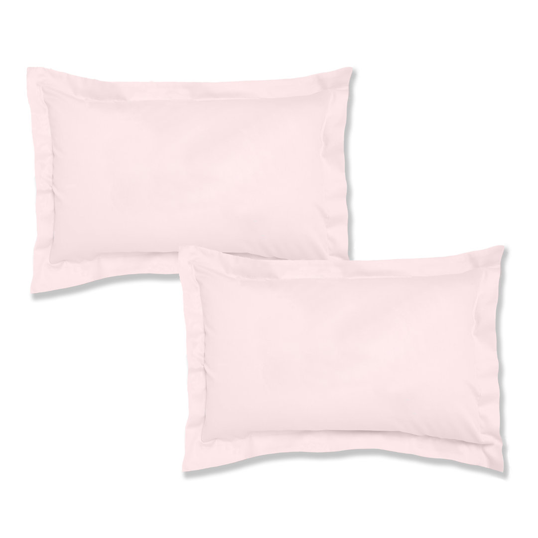 Bianca  200 Tc Cotton Percale Standard Pillowcase Pair - White - Standard - Image 3