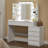 39.4'' Wide vanity with LED Lights, 6 Drawers-1785728916
